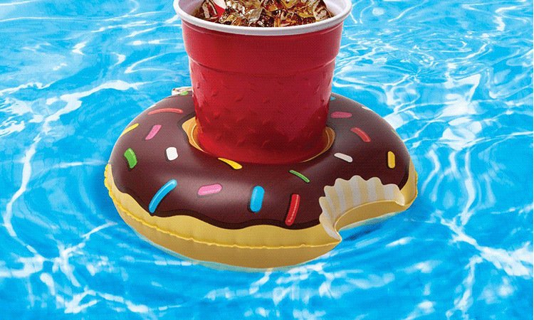 Cookies PVC Inflatable Coaster