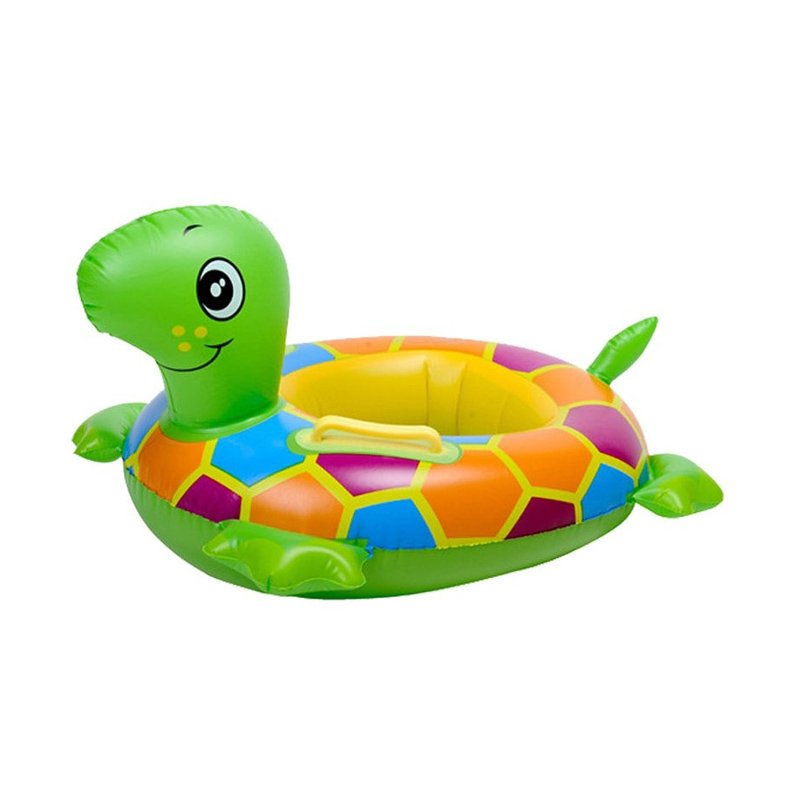 Inflatable Turtle Floating Baby Seat 