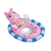 Inflatable Pink Hippo Floating Baby Seat