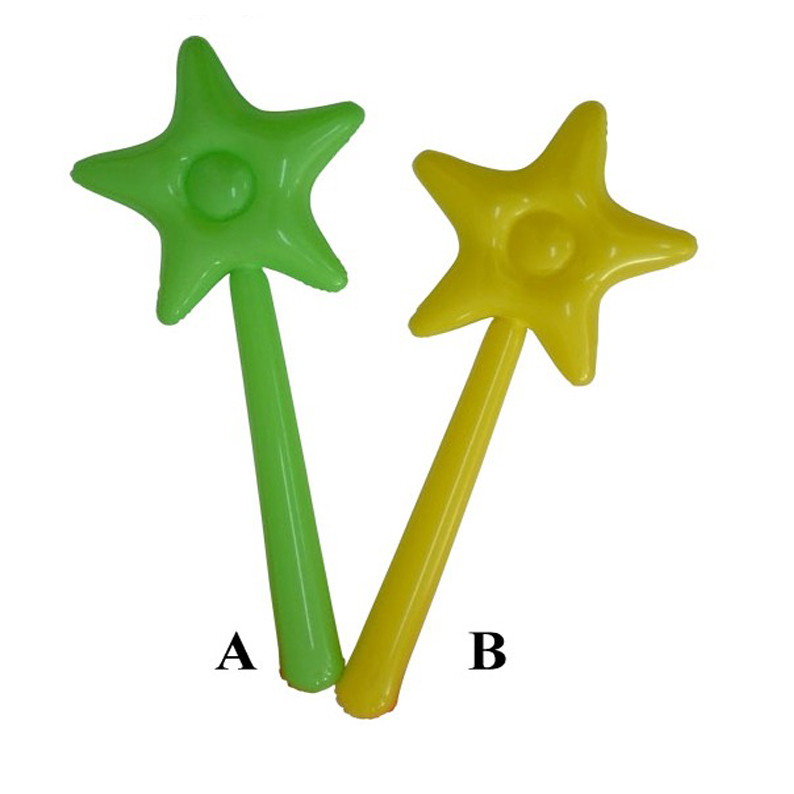 Inflatable star wand 
