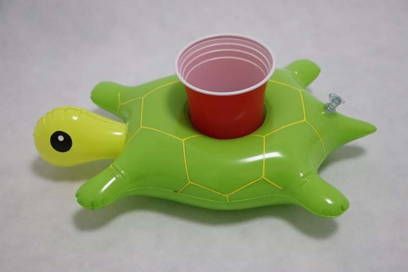 Turtle PVC inflatable coaster