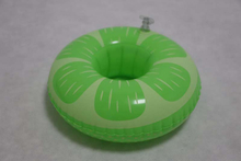 Lemon PVC inflatable coaster