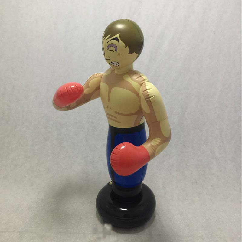 Inflatable Fighter Figure Punching Column