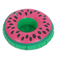 Watermelon inflatable coaster