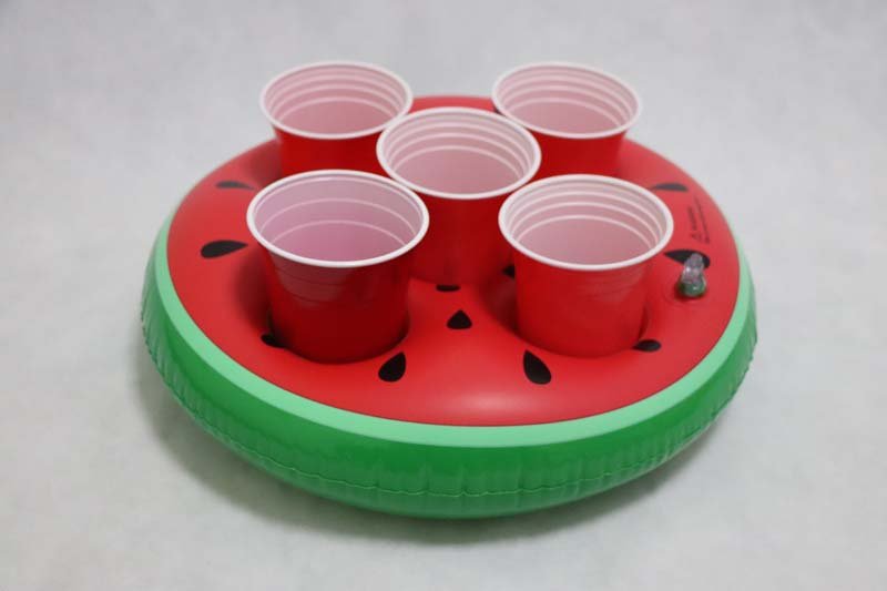 5 Hole Watermelon coaster