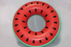 Inflatable watermelon swim ring