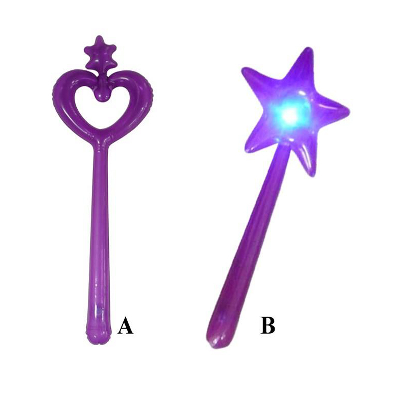 Infaltable staff or star wand with light BR-3606