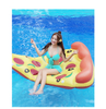 Inflatable Toys for The Lake,Holiday Inflatable Items Manufacturer Inflatable Pizza Float Circle Beach Bed Sunbathe Mat Water Party Toys