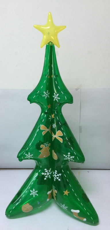 Inflatable Christmas Tree with Star Top