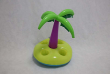 New Inflatable Palm Tree Drink Pool Float Inflatable Palm Tree Coasters Cola Beverage Cup Holder Event Christmas Party Supplies