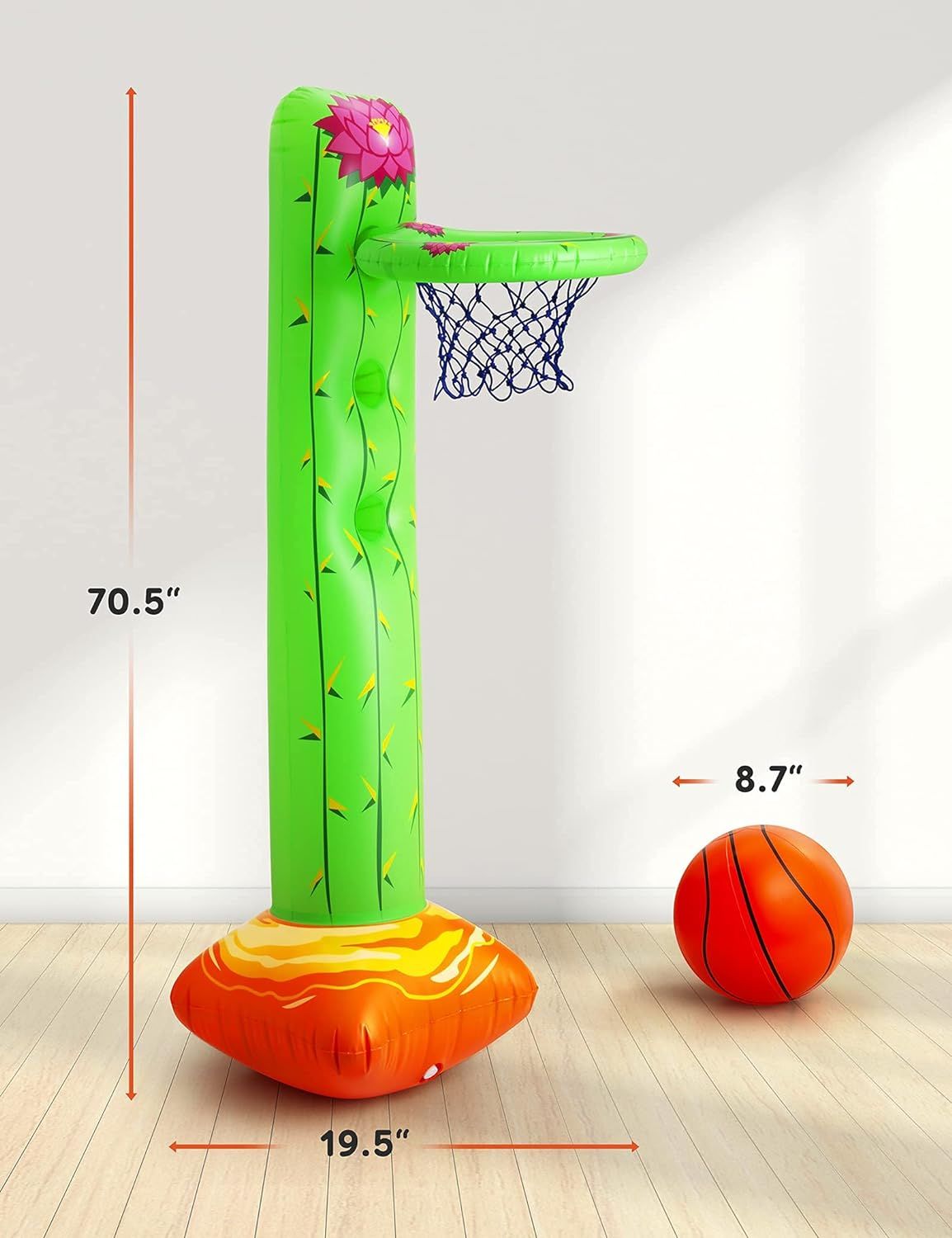 Cactus Basketball Set